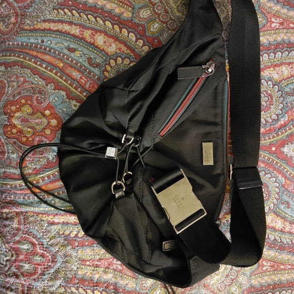 Gucci Black Nylon Waistpouch - Picture 1 of 6